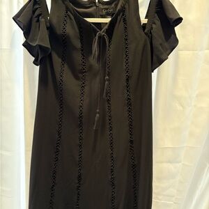 Jessica Simpson Black Textured Dress